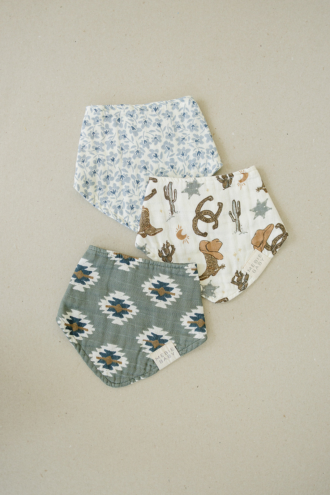 Southwest Aztec Classic Muslin Bib